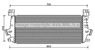 Теплообменник (AVA QUALITY COOLING: OL4549)