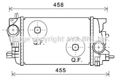 Теплообменник (AVA QUALITY COOLING: OL4592)