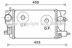 Теплообменник (AVA QUALITY COOLING: OL4593)