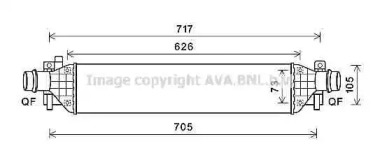 Теплообменник (AVA QUALITY COOLING: OL4650)