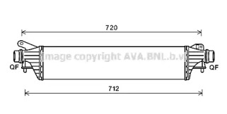 Теплообменник (AVA QUALITY COOLING: OL4661)