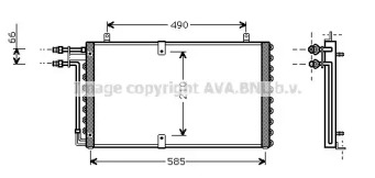 Конденсатор (AVA QUALITY COOLING: OL5211)