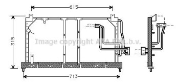 Конденсатор (AVA QUALITY COOLING: OL5224)