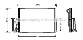 Конденсатор (AVA QUALITY COOLING: OL5241D)