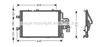 Конденсатор (AVA QUALITY COOLING: OL5307)