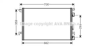 Конденсатор (AVA QUALITY COOLING: OL5333D)