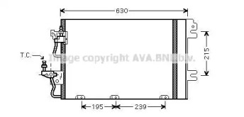 Конденсатор (AVA QUALITY COOLING: OL5366D)