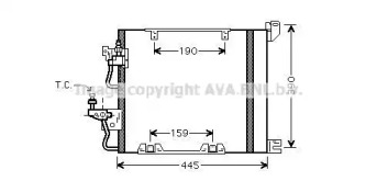 Конденсатор (AVA QUALITY COOLING: OL5368D)