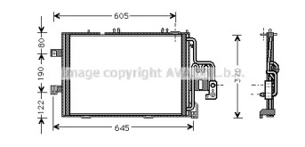 Конденсатор (AVA QUALITY COOLING: OL5369)