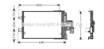 Конденсатор (AVA QUALITY COOLING: OL5385D)