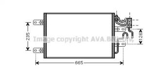 Конденсатор (AVA QUALITY COOLING: OL5394)