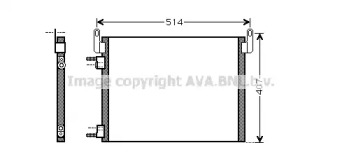 Конденсатор (AVA QUALITY COOLING: OL5452D)