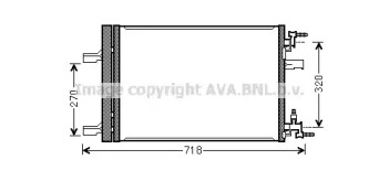 Конденсатор (AVA QUALITY COOLING: OL5500)