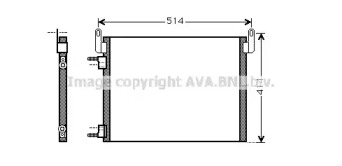 Конденсатор (AVA QUALITY COOLING: OL5587)