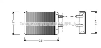 Теплообменник (AVA QUALITY COOLING: OL6001)