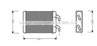 Теплообменник (AVA QUALITY COOLING: OL6007)