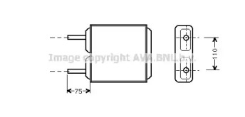 Теплообменник (AVA QUALITY COOLING: OL6094)