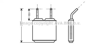 Теплообменник (AVA QUALITY COOLING: OL6115)