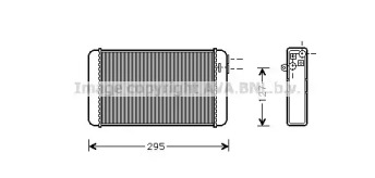 Теплообменник (AVA QUALITY COOLING: OL6116)