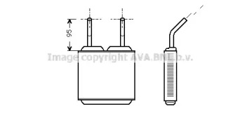 Теплообменник (AVA QUALITY COOLING: OL6160)