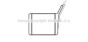 Теплообменник (AVA QUALITY COOLING: OL6182)