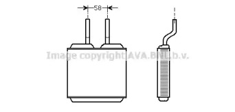 Теплообменник (AVA QUALITY COOLING: OL6197)