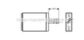 Теплообменник (AVA QUALITY COOLING: OL6216)