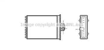 Теплообменник (AVA QUALITY COOLING: OL6217)