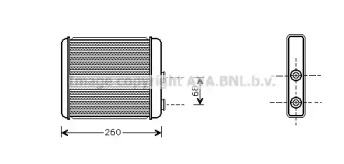 Теплообменник (AVA QUALITY COOLING: OL6259)