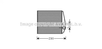 Теплообменник (AVA QUALITY COOLING: OL6355)