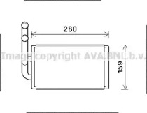 Теплообменник (AVA QUALITY COOLING: OL6570)