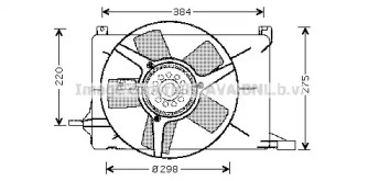 Вентилятор (AVA QUALITY COOLING: OL7502)