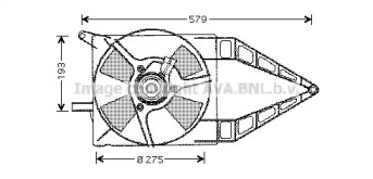 Вентилятор (AVA QUALITY COOLING: OL7503)