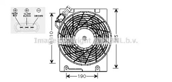 Вентилятор (AVA QUALITY COOLING: OL7508)