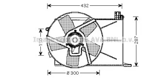 Вентилятор (AVA QUALITY COOLING: OL7510)