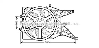 Вентилятор (AVA QUALITY COOLING: OL7513)