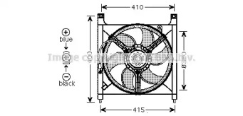 Вентилятор (AVA QUALITY COOLING: OL7525)