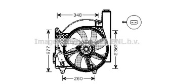 Вентилятор (AVA QUALITY COOLING: OL7531)