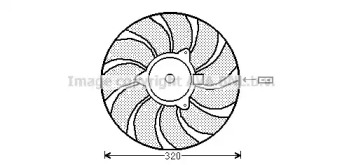 Вентилятор (AVA QUALITY COOLING: OL7540)