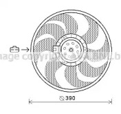 Вентилятор (AVA QUALITY COOLING: OL7564)