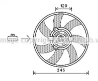 Вентилятор (AVA QUALITY COOLING: OL7565)