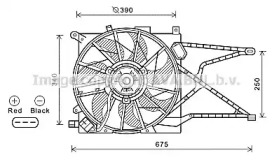 Вентилятор (AVA QUALITY COOLING: OL7596)