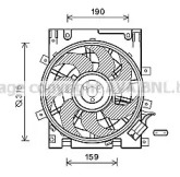 Вентилятор (AVA QUALITY COOLING: OL7604)