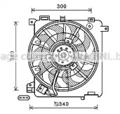 Вентилятор (AVA QUALITY COOLING: OL7635)