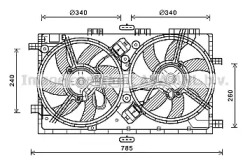 Вентилятор (AVA QUALITY COOLING: OL7641)