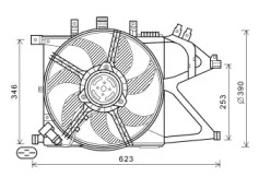 Вентилятор (AVA QUALITY COOLING: OL7672)