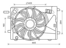 Вентилятор (AVA QUALITY COOLING: OL7673)