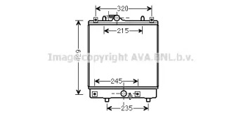 Теплообменник (AVA QUALITY COOLING: OLA2542)