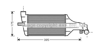 Теплообменник (AVA QUALITY COOLING: OLA4374)