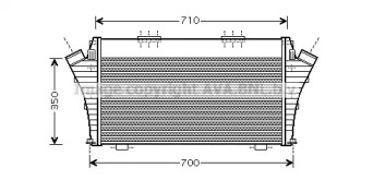 Теплообменник (AVA QUALITY COOLING: OLA4401)